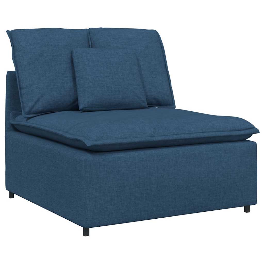 vidaXL Sofa modułowa z poduszkami, niebieska
