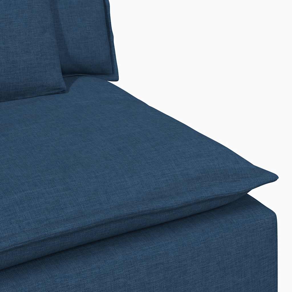 vidaXL Sofa modułowa z poduszkami, niebieska