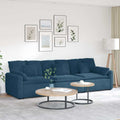 vidaXL Sofa modułowa z poduszkami, niebieska