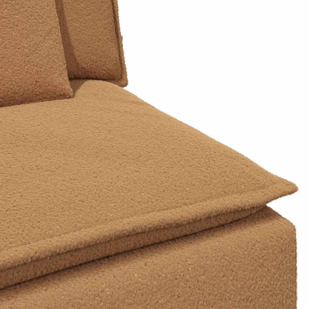 vidaXL Sofa modułowa z poduszkami, beżowa