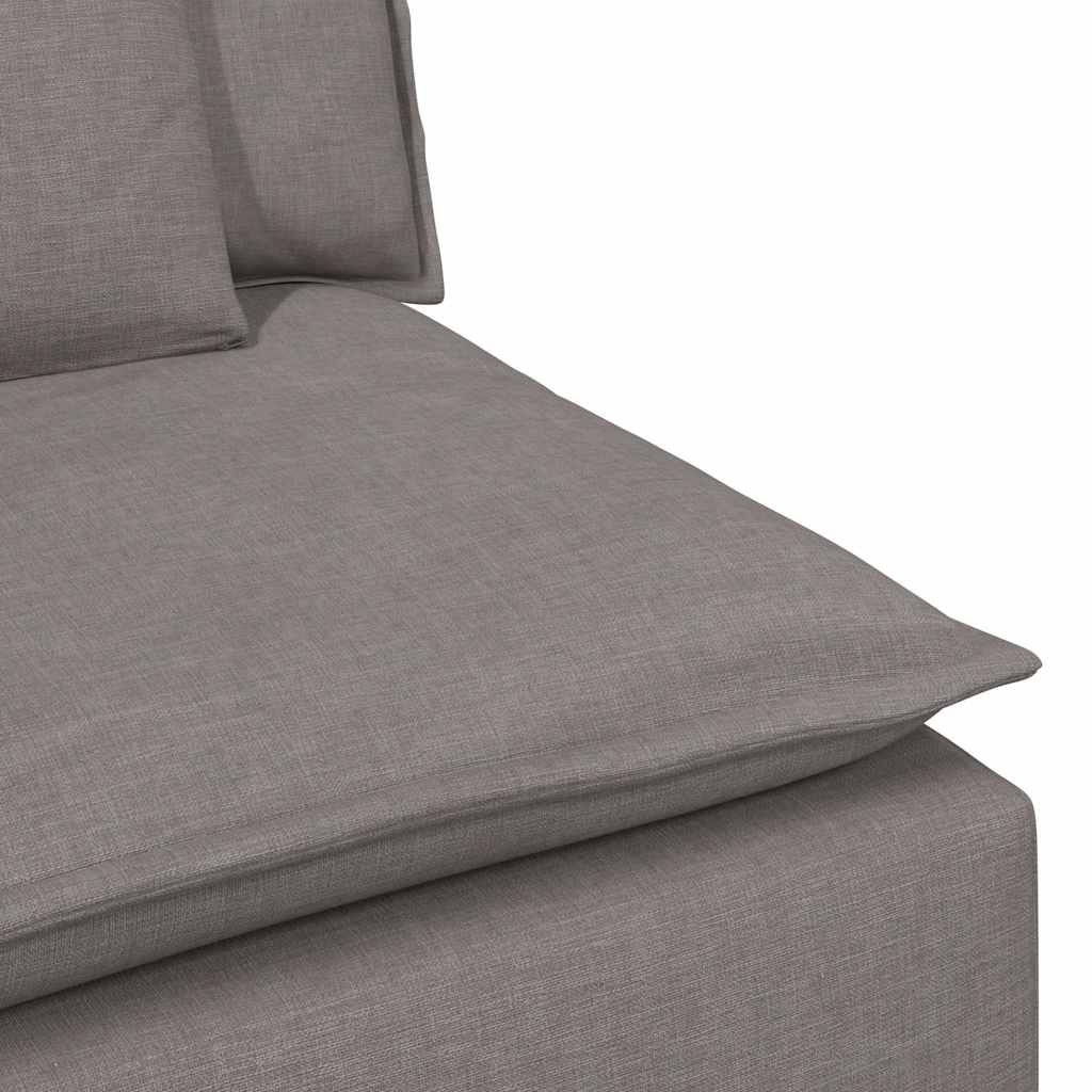 vidaXL Sofa modułowa z poduszkami, taupe