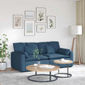 vidaXL Sofa modułowa z poduszkami, niebieska