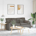 vidaXL Sofa modułowa z poduszkami, jasnoszara