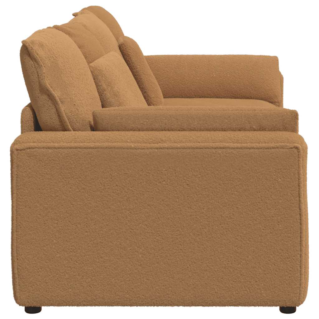 vidaXL Sofa modułowa z poduszkami, beżowa