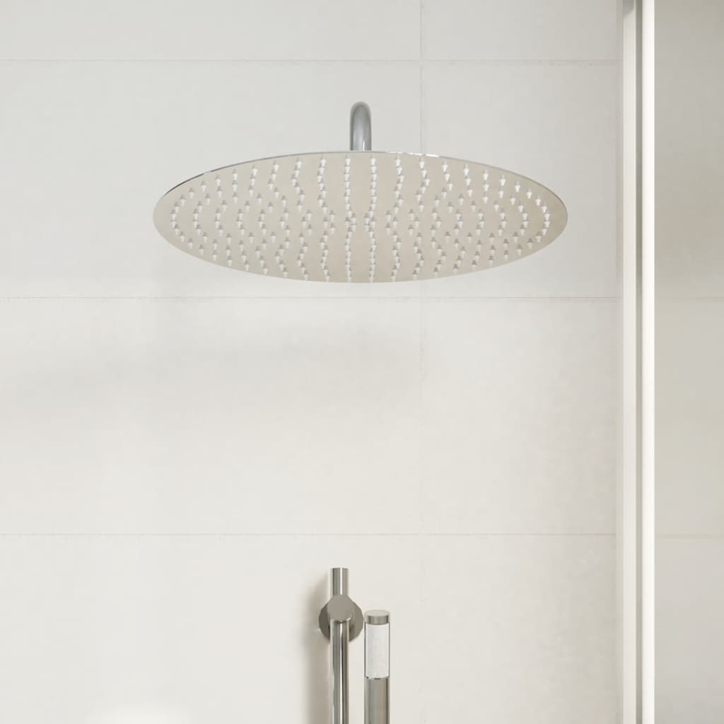 vidaXL Deszczownica prysznicowa ze stali nierdzewnej 304 40 cm okrągła