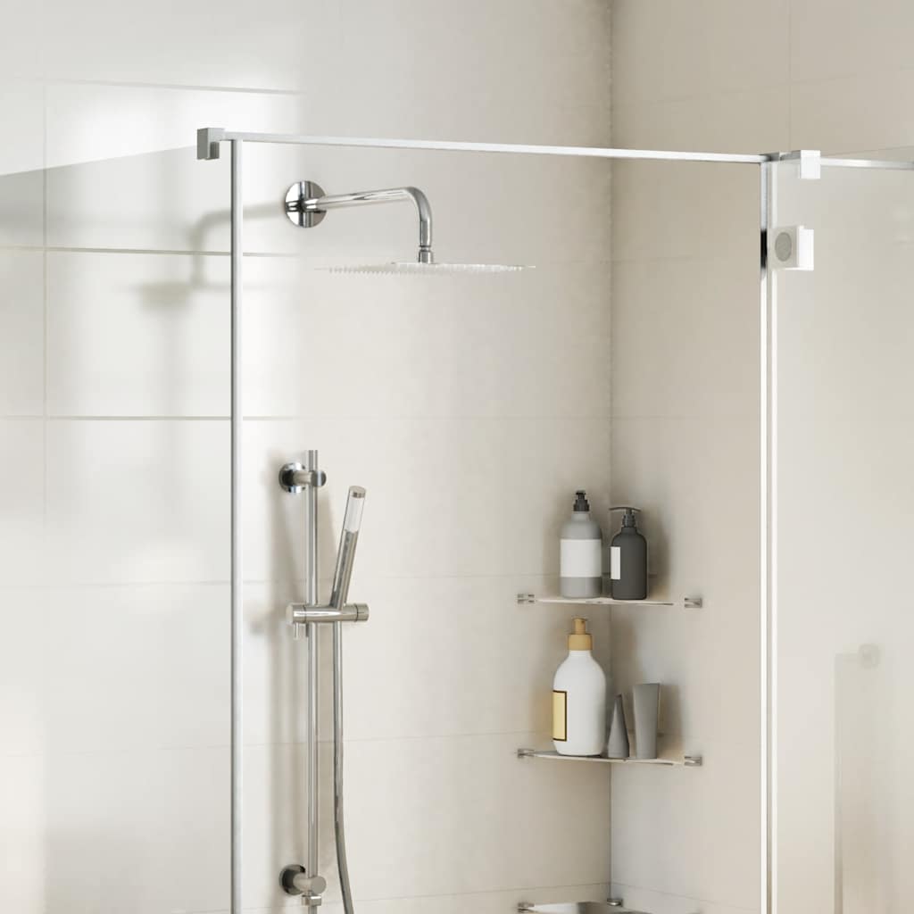 vidaXL Deszczownica prysznicowa Stal nierdzewna 304 25x25cm kwadratowa