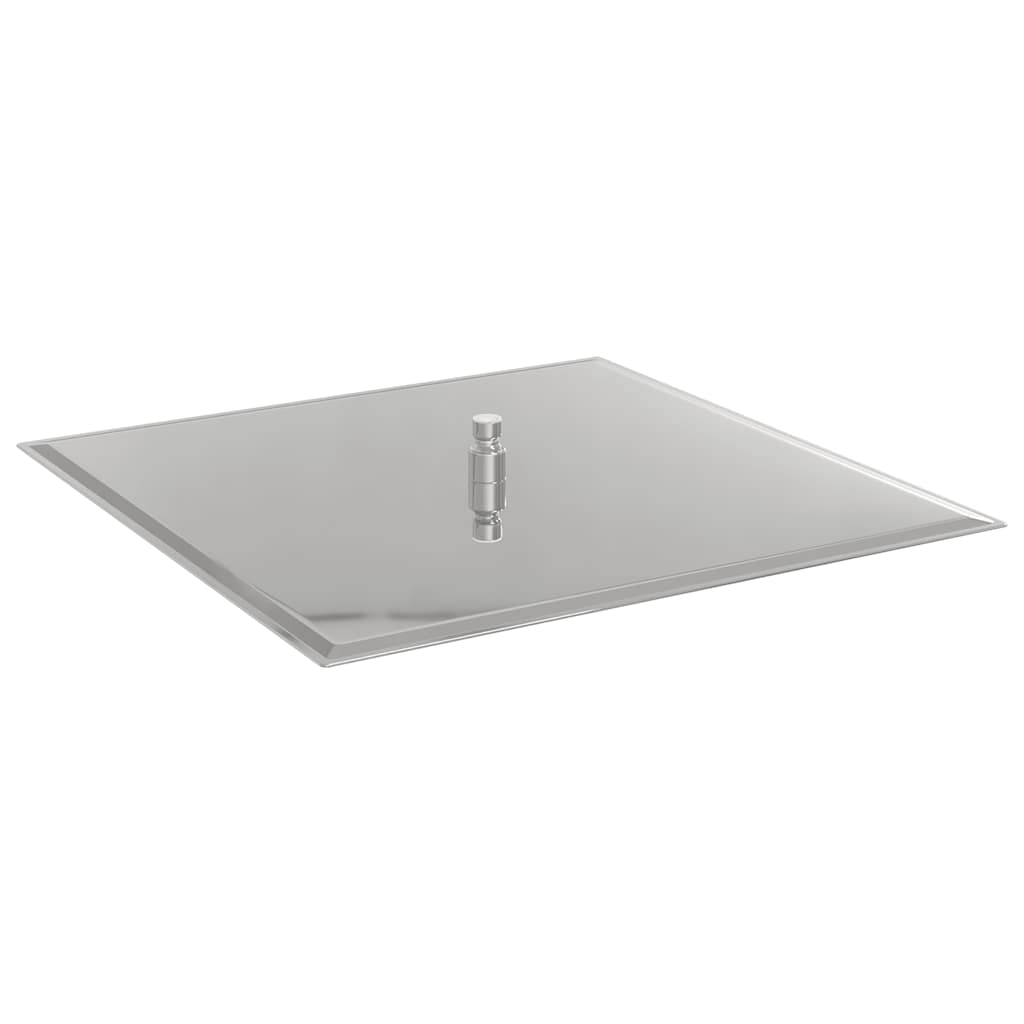vidaXL Deszczownica prysznicowa Stal nierdzewna 304 50x50cm kwadratowa