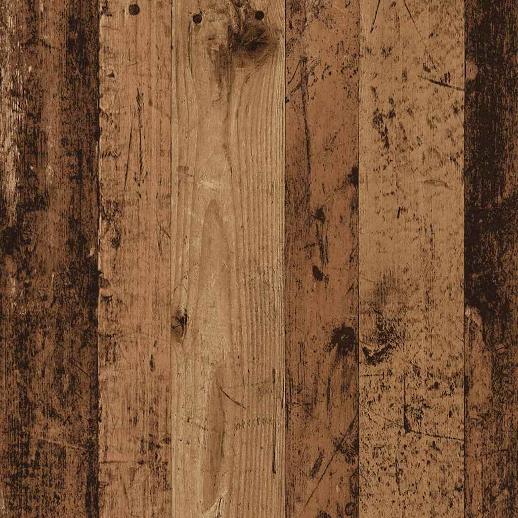 vidaXL Półka na buty, stare drewno, 61x32x70 cm