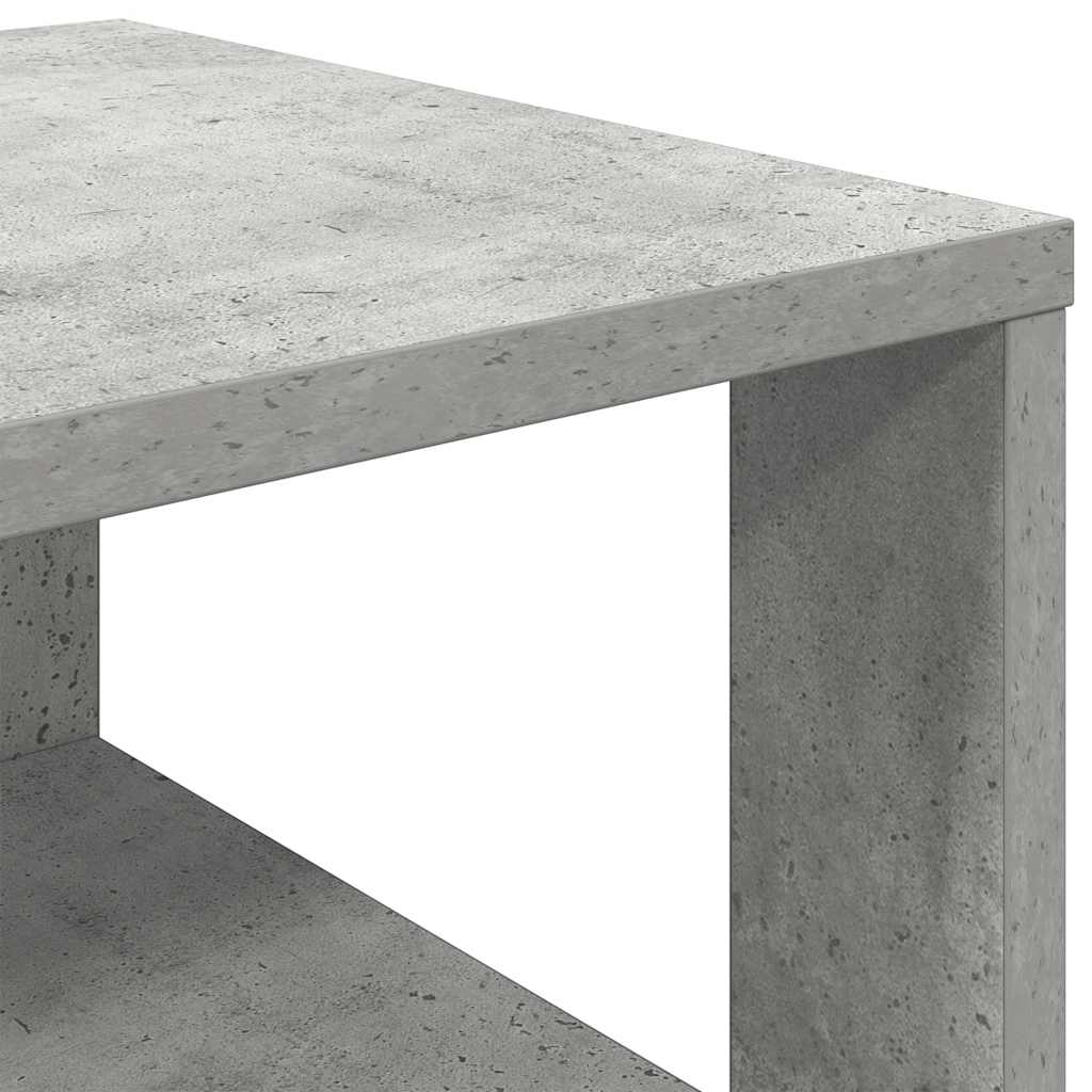 vidaXL Półka na buty, szarość betonu, 61x32x87,5 cm