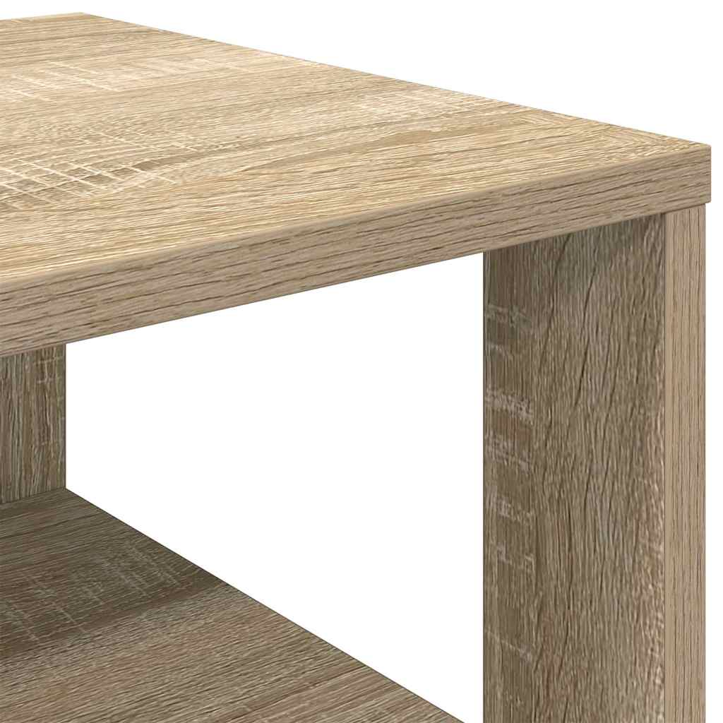 vidaXL Półka na buty, dąb sonoma 61x32x105 cm, materiał drewnopochodny