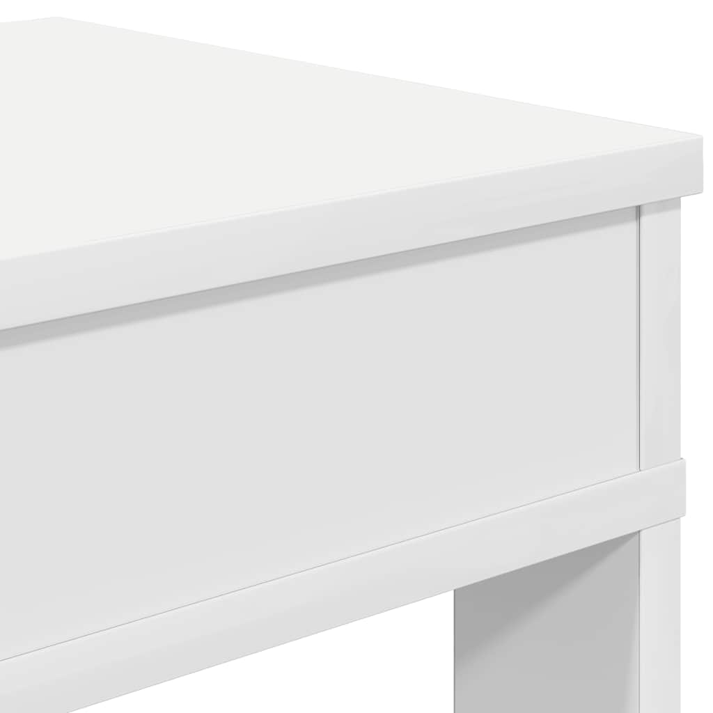 vidaXL Stojak na buty, biała, 60x30x98 cm, materiał drewnopochodny