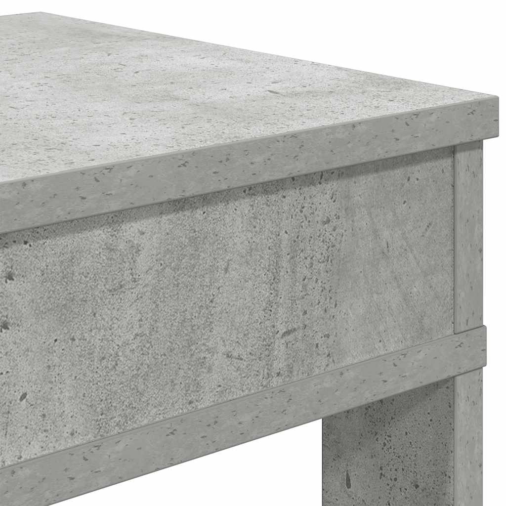 vidaXL Stojak na buty, betonowa szarość, 60x30x98 cm