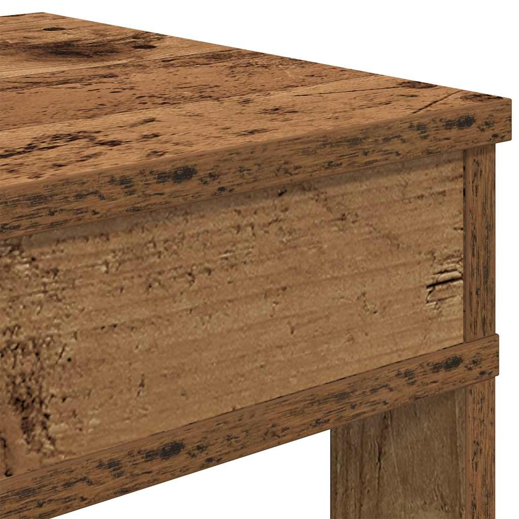 vidaXL Stojak na buty, stare drewno, 60x30x98 cm