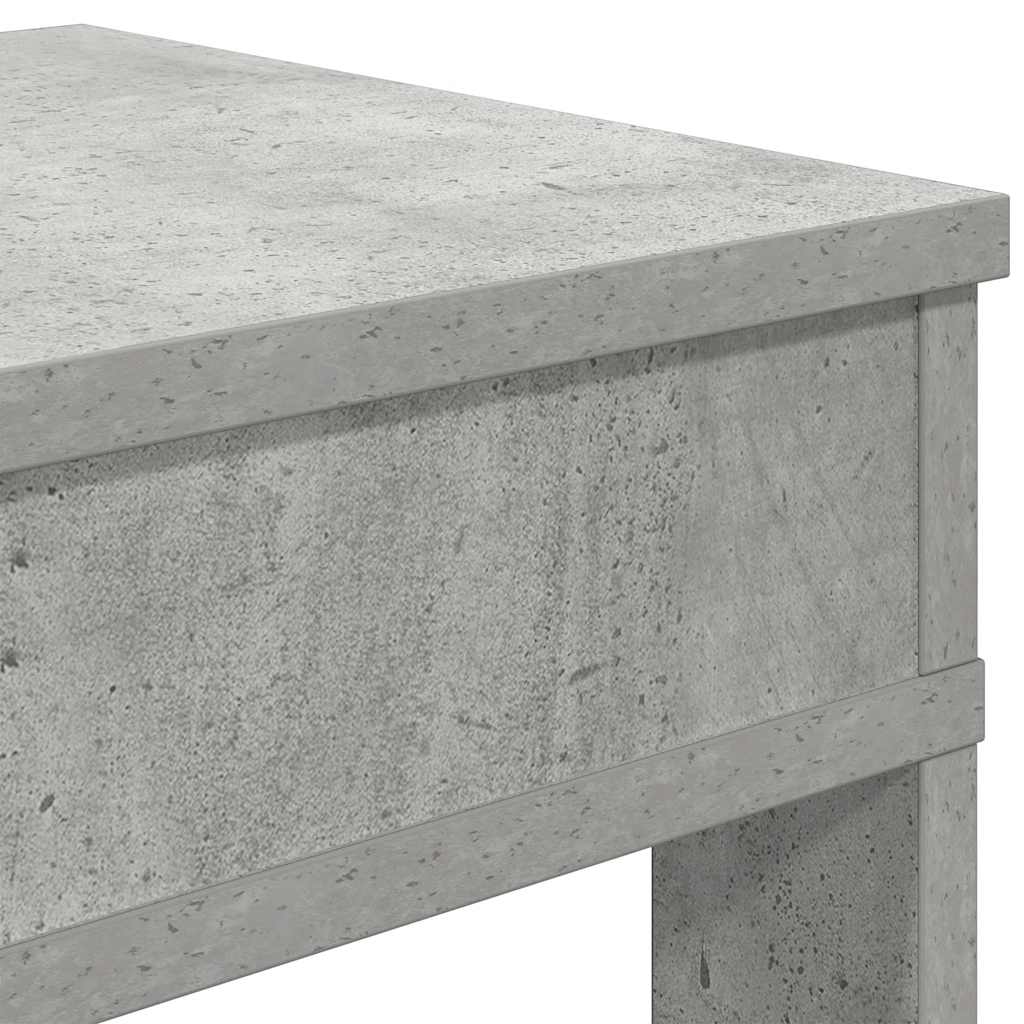 vidaXL Półka na buty, Concrete Oak 80x30x98 cm