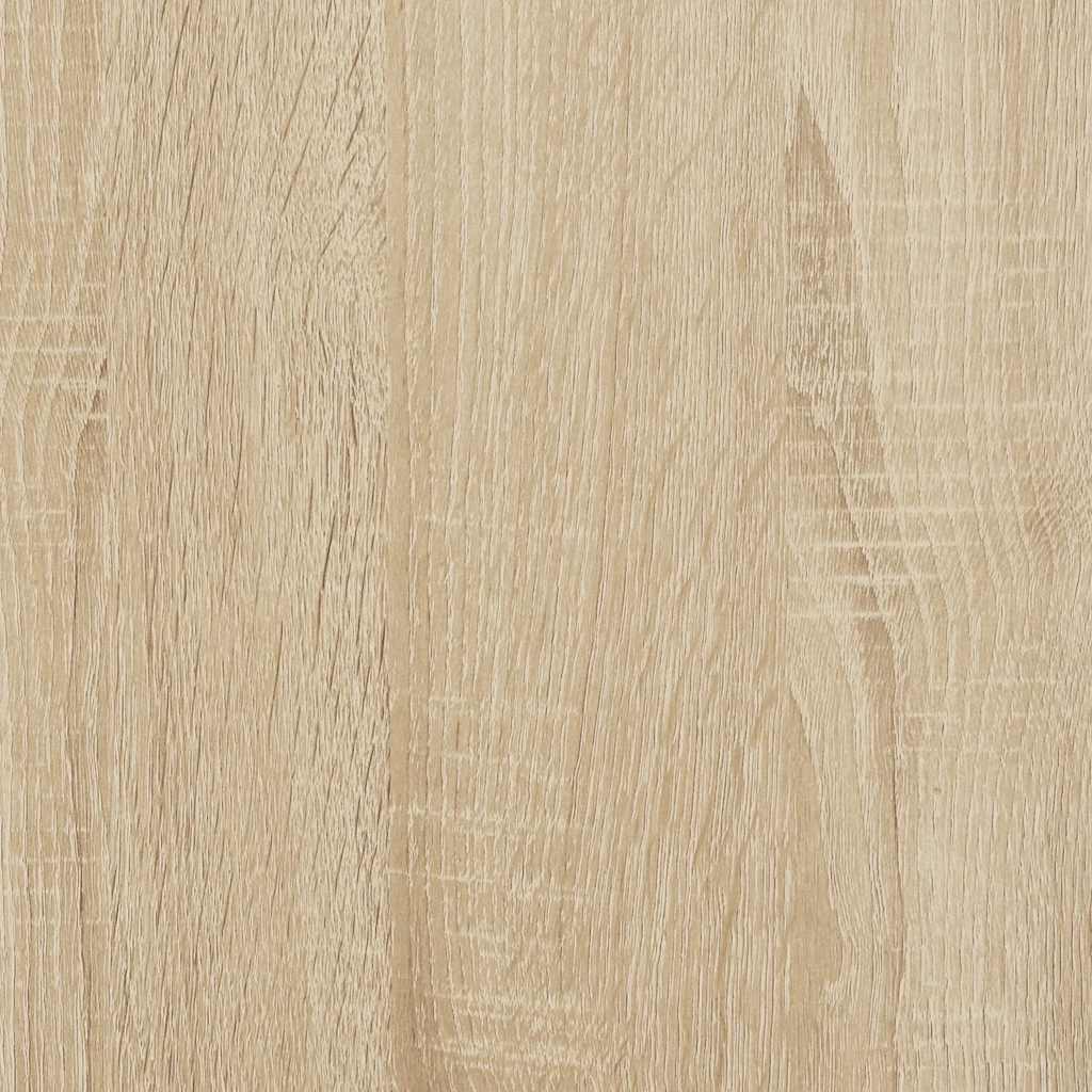 vidaXL Półki ścienne, 2 szt., dąb sonoma, 75x16,5x16,5 cm