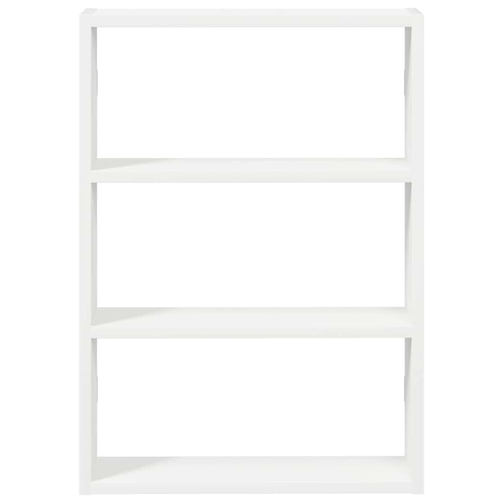 vidaXL Półka ścienna, biała, 43x9x60 cm, materiał drewnopochodny