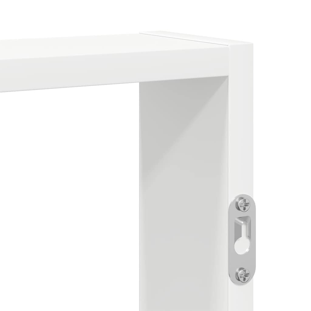 vidaXL Półka ścienna, biała, 43x9x60 cm, materiał drewnopochodny