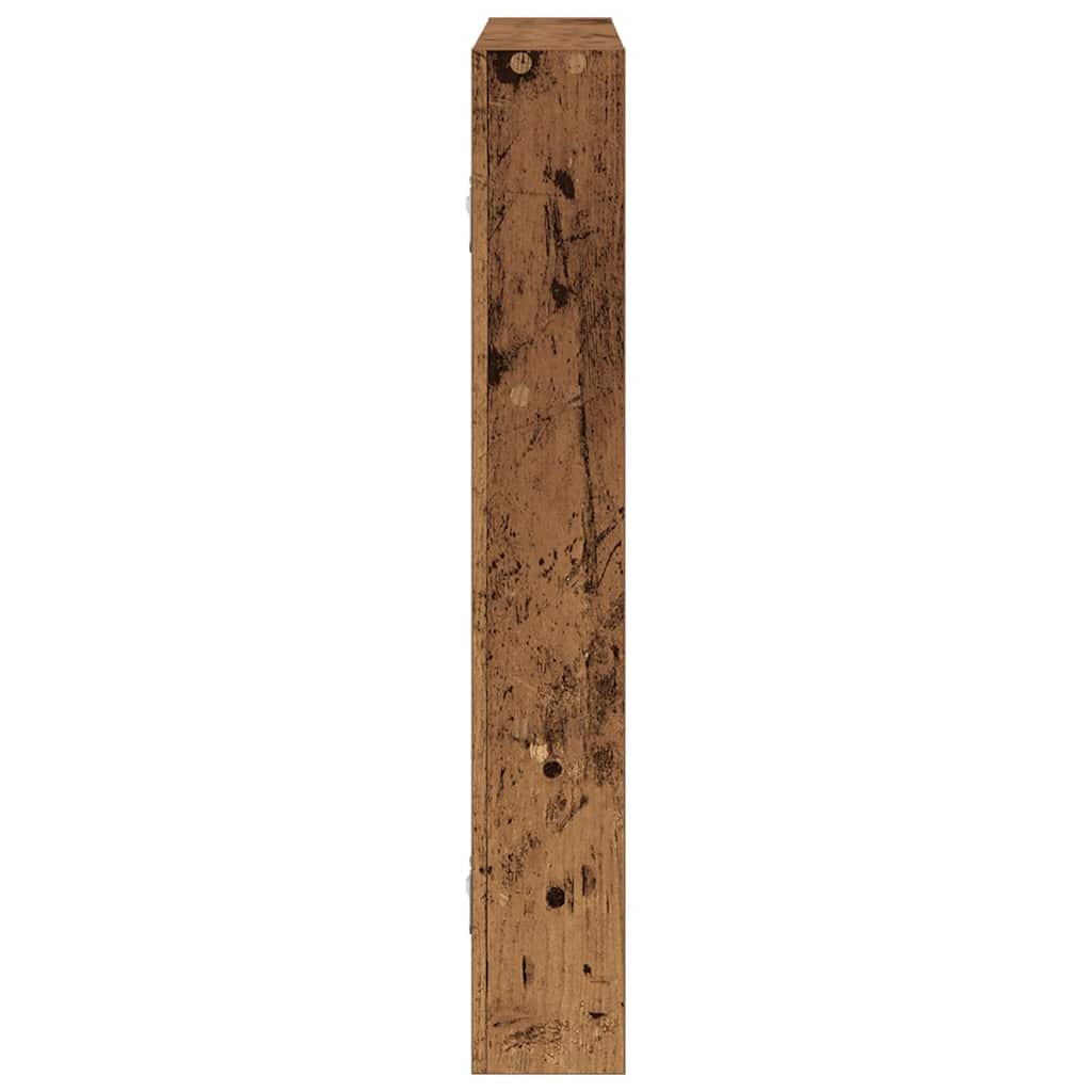 vidaXL Półka ścienna, stare drewno, 43x9x60cm, materiał drewnopochodny