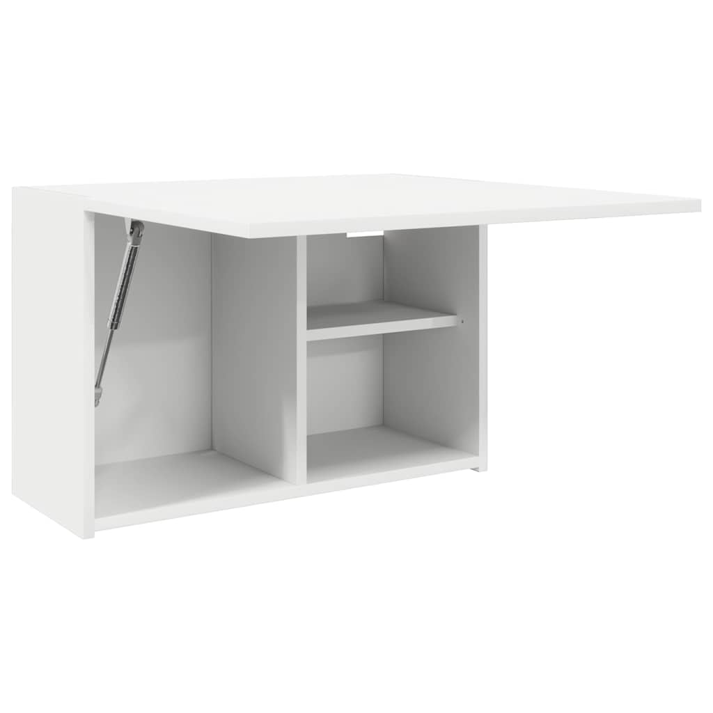 vidaXL Wisząca szafka łazienkowa, biała, 60x25x40 cm