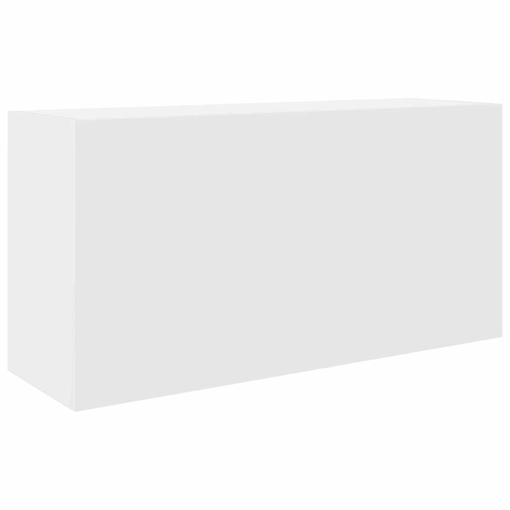 vidaXL Wisząca szafka łazienkowa, biała, 80x25x40 cm