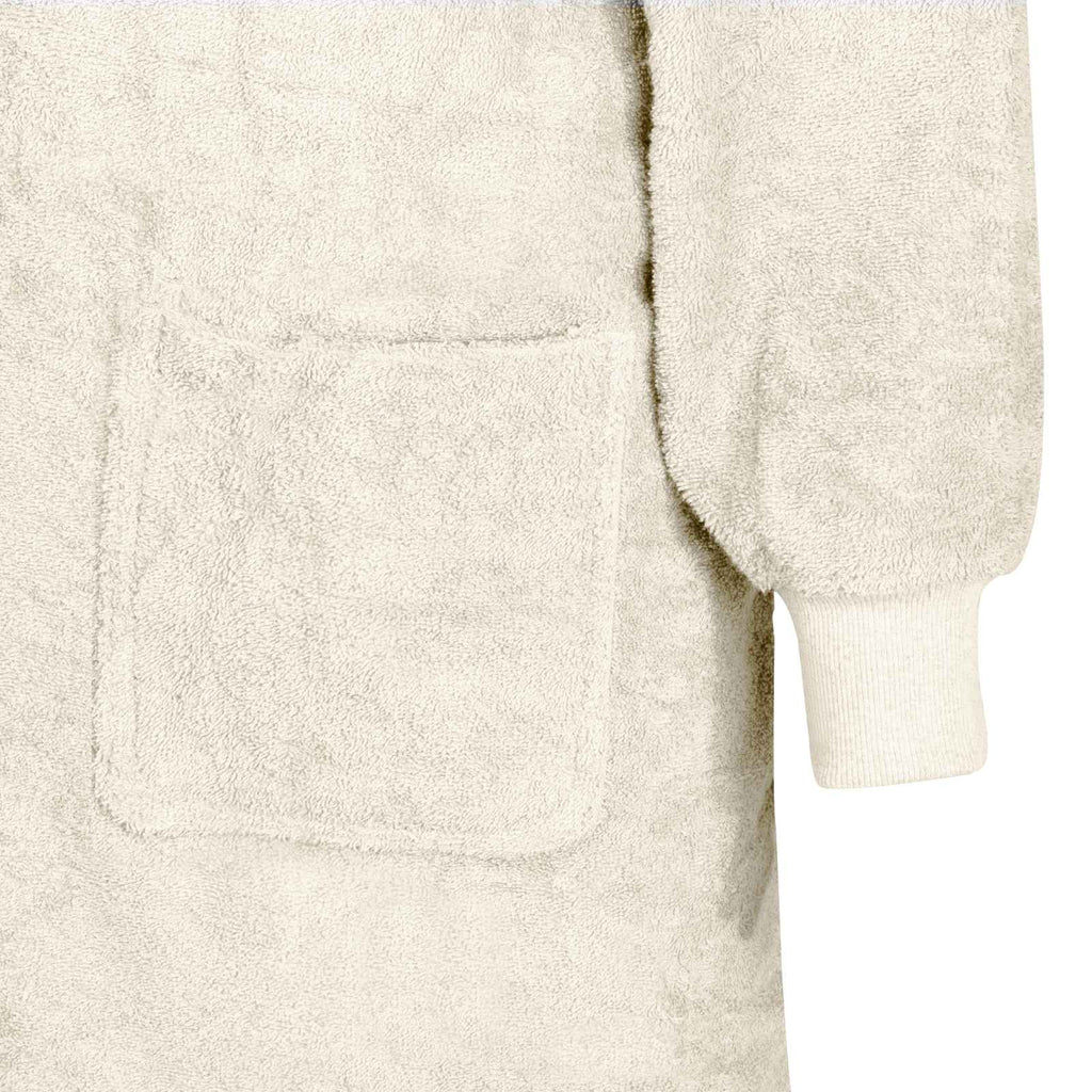 vidaXL Bluza-koc KINN Kremowy L bawełna