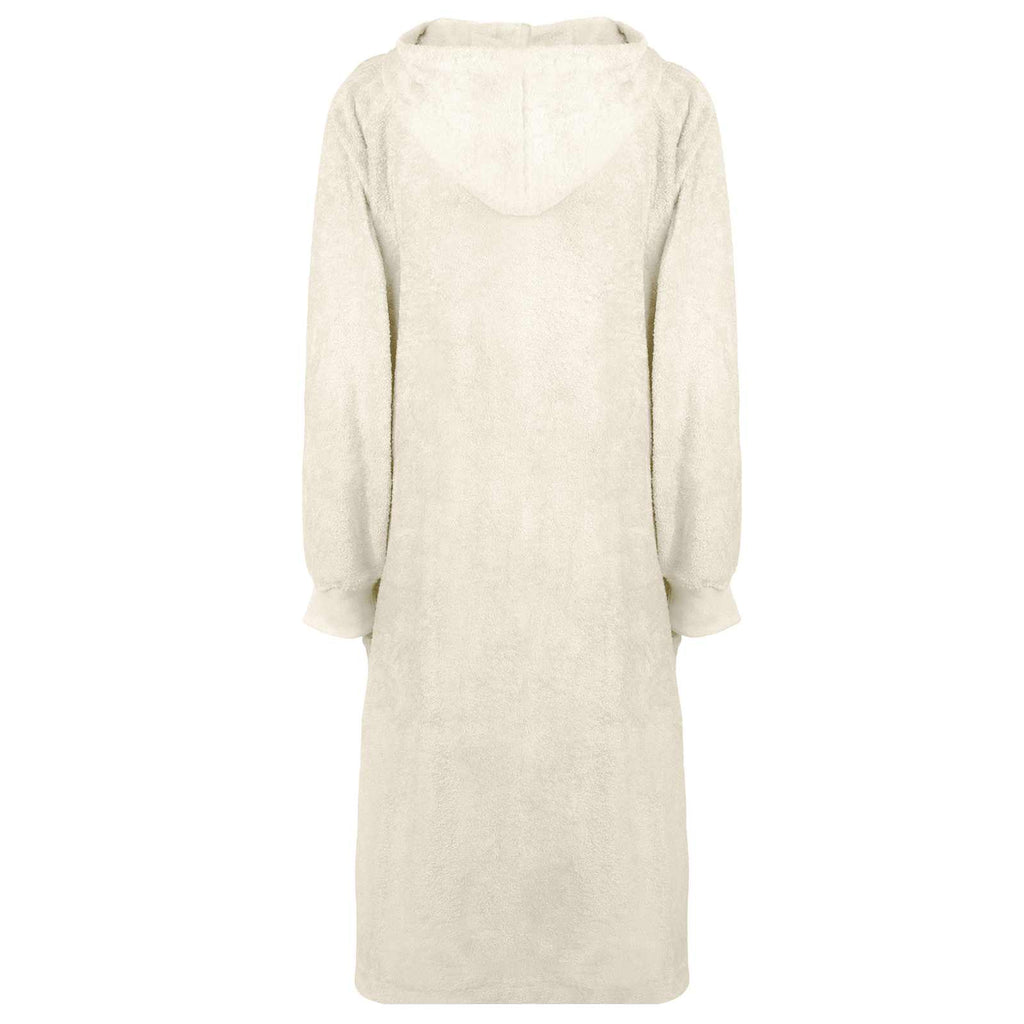 vidaXL Bluza-koc KINN Kremowy XL bawełna