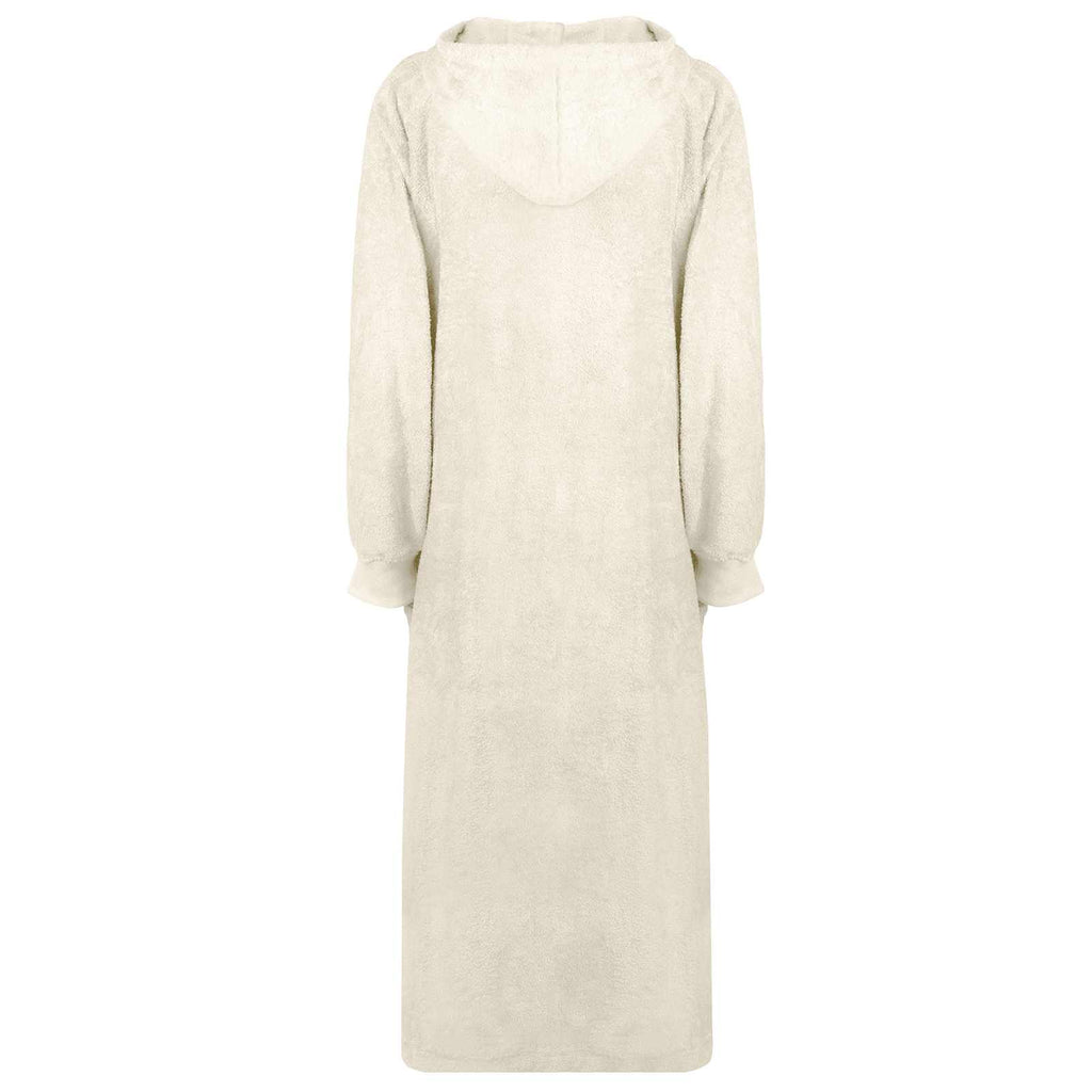 vidaXL Bluza-koc KINN Kremowy XXL bawełna