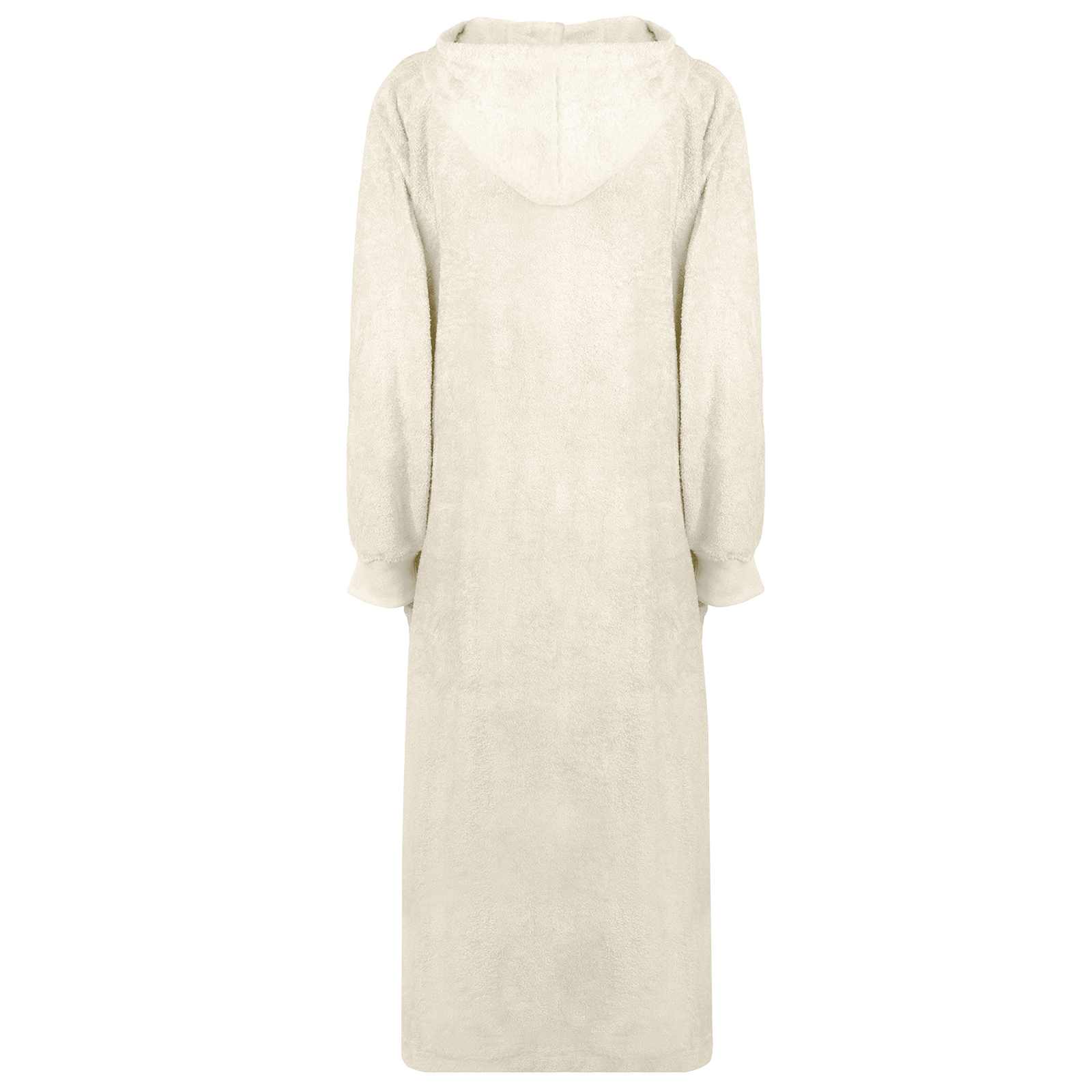 vidaXL Bluza-koc KINN Kremowy XXL bawełna