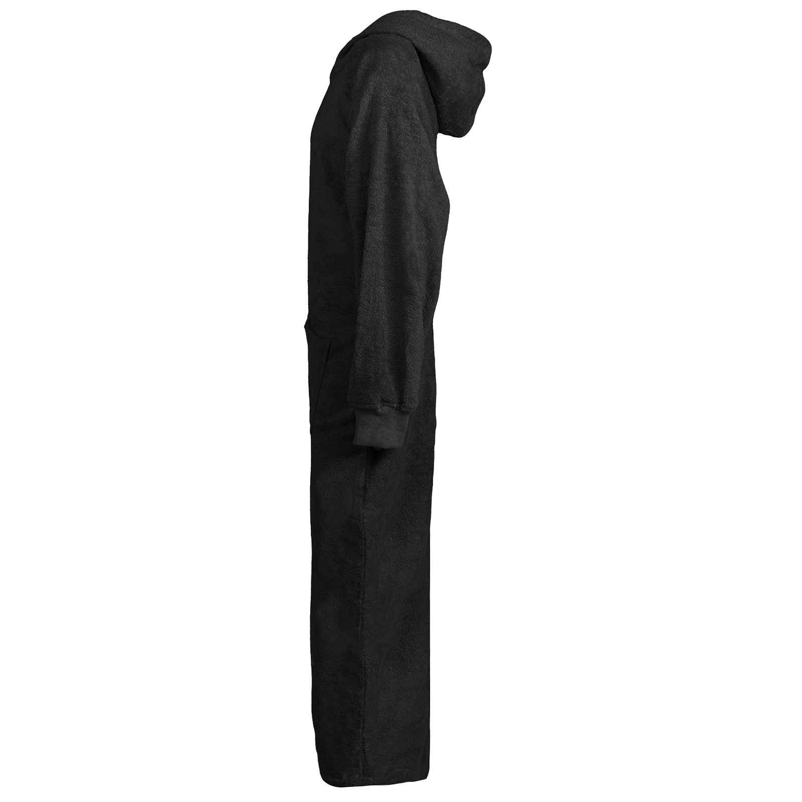 vidaXL Bluza-koc KINN Czarny XXL bawełna