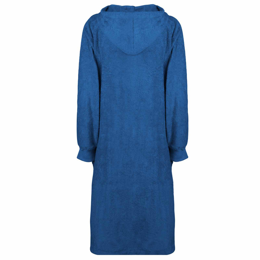 vidaXL Bluza-koc KINN Granatowy XL bawełna