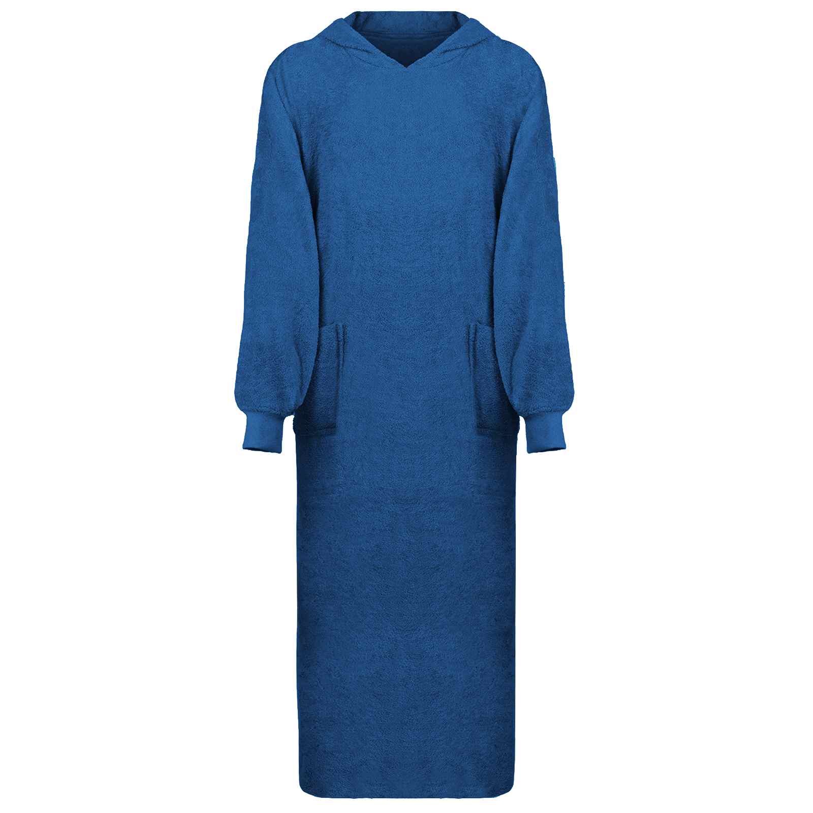 vidaXL Bluza-koc KINN Granatowy XXL bawełna