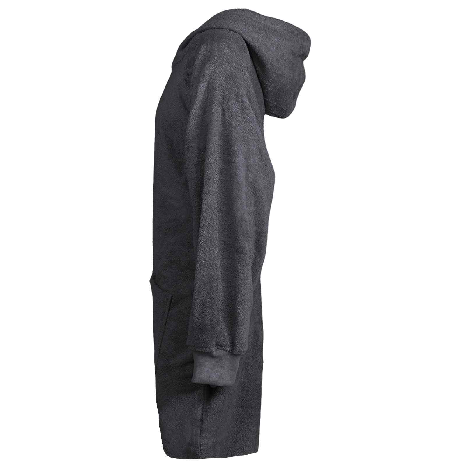 vidaXL Bluza-koc KINN Antracyt L bawełna