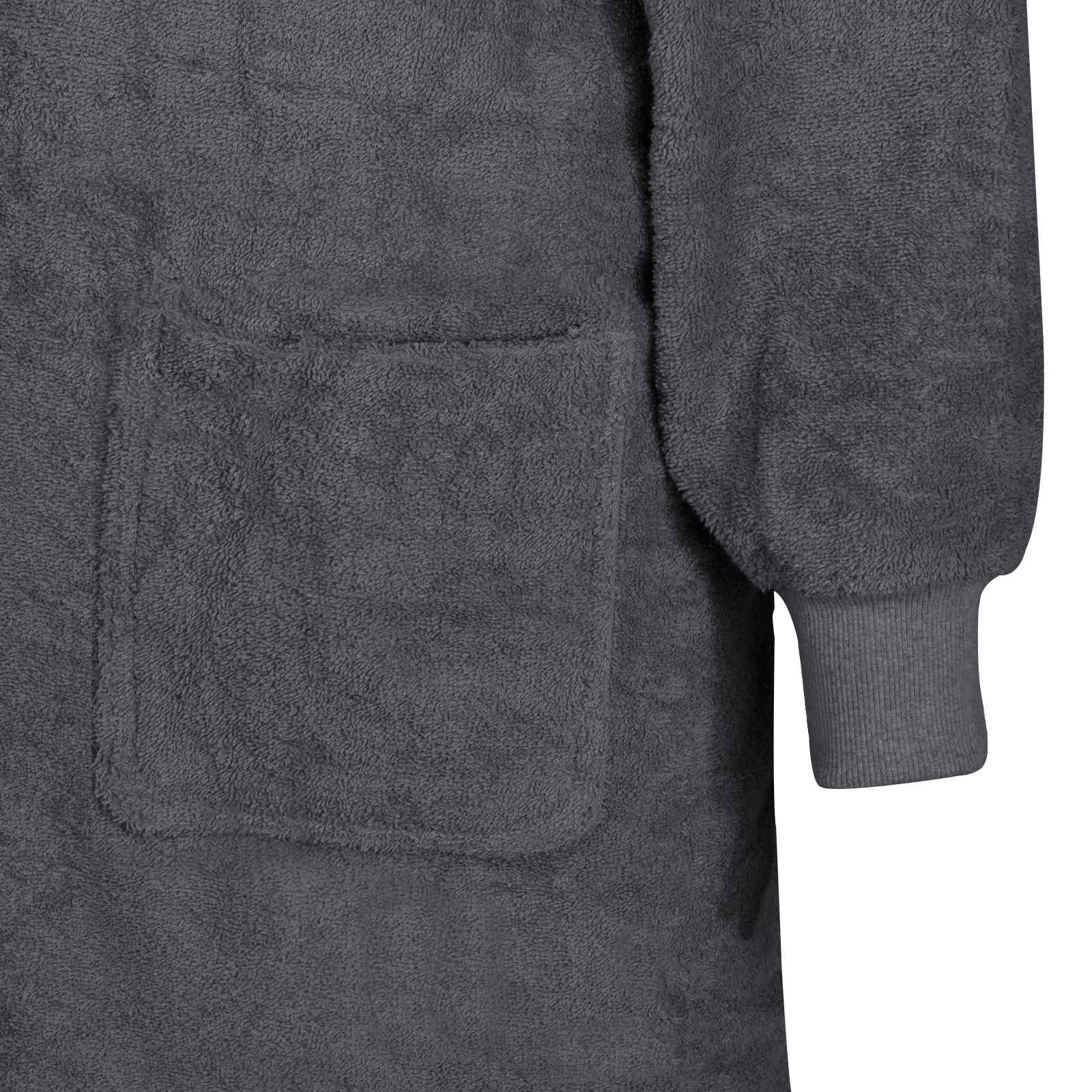 vidaXL Bluza-koc KINN Antracyt XL bawełna