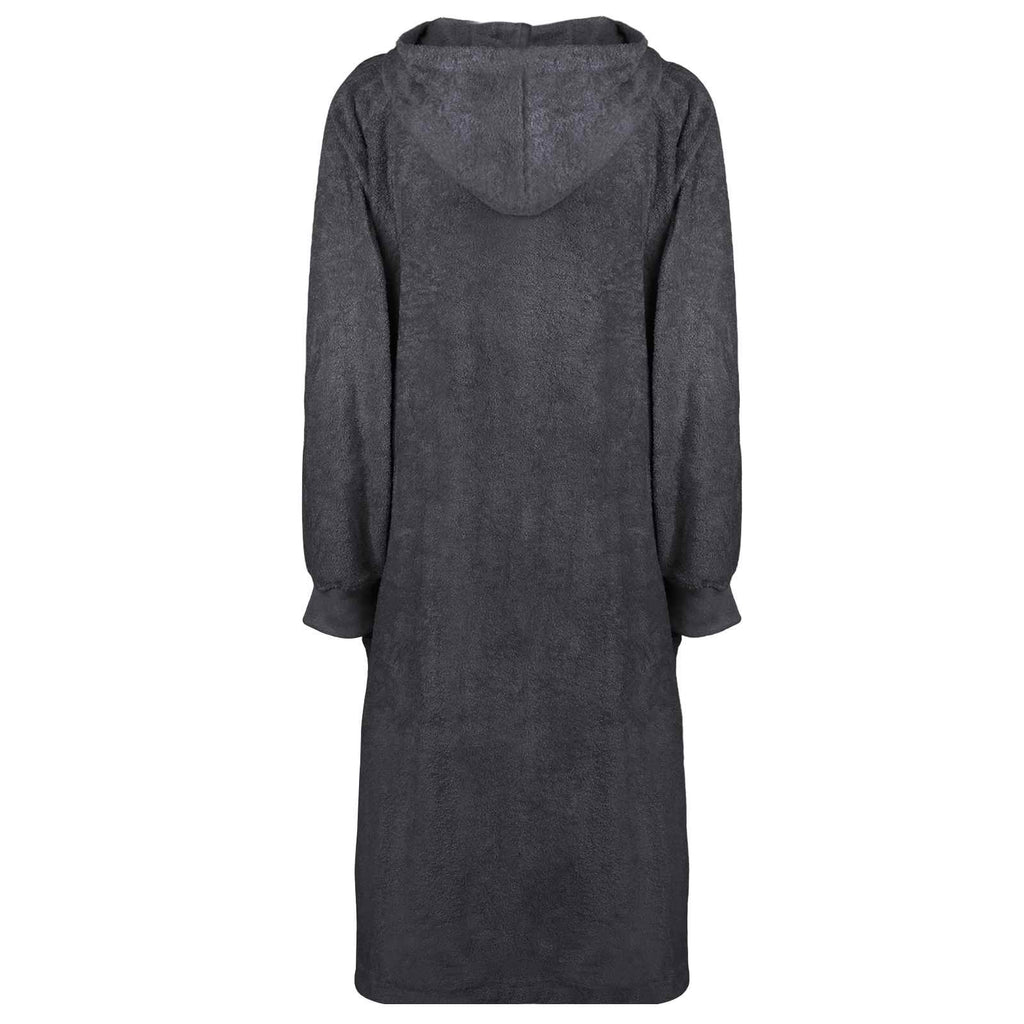 vidaXL Bluza-koc KINN Antracyt XL bawełna