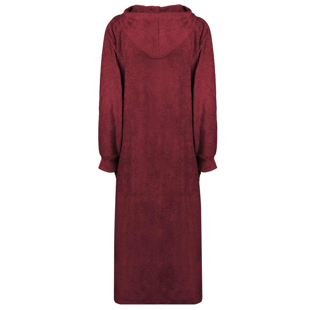 vidaXL Bluza-koc KINN Czerwony XXL bawełna