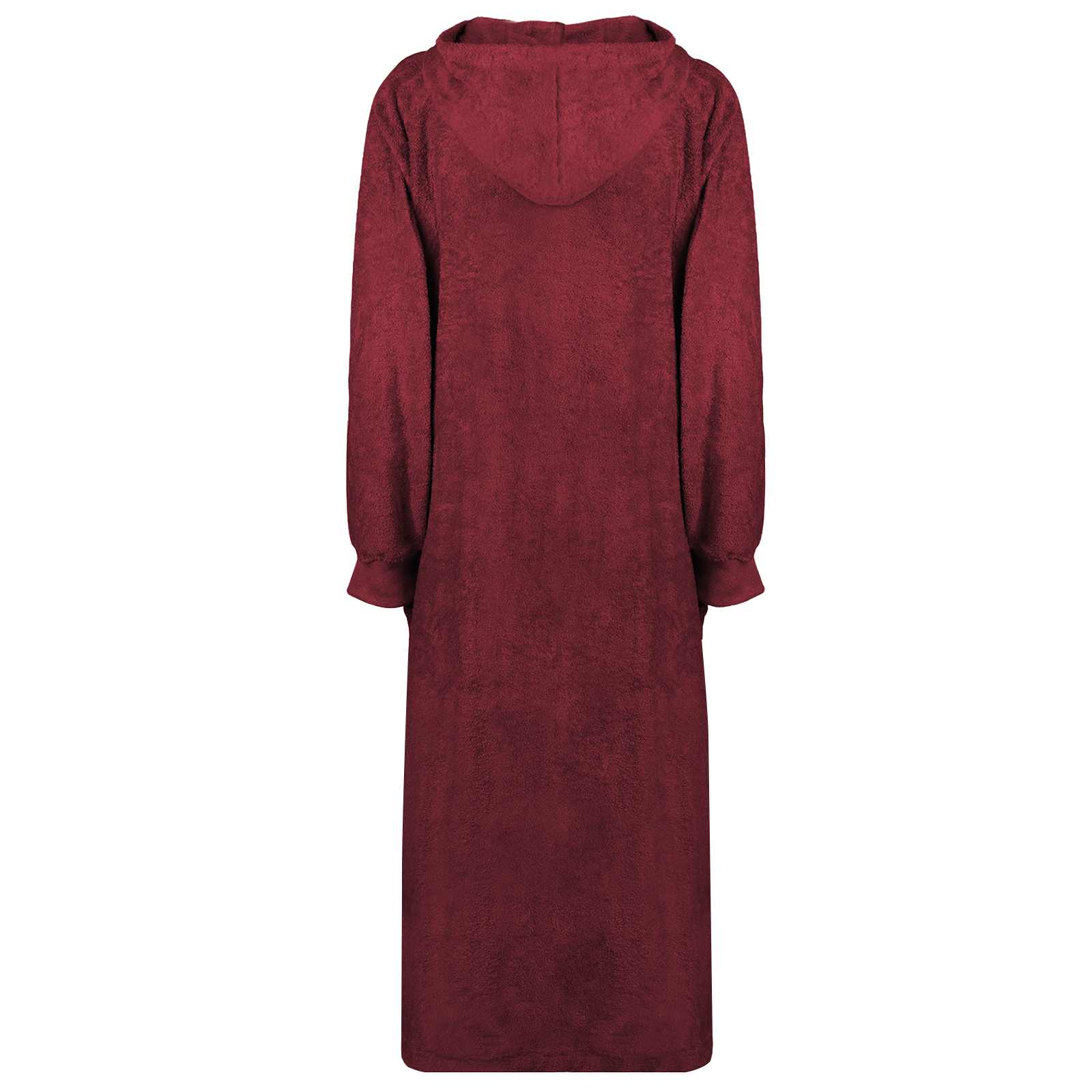 vidaXL Bluza-koc KINN Czerwony XXL bawełna