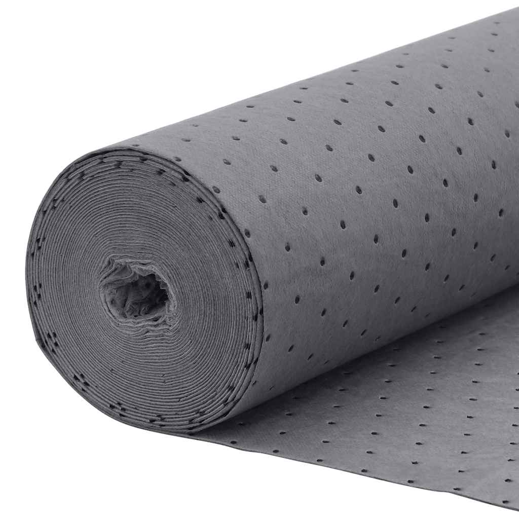 vidaXL Podkładka pochłaniająca olej Szara 40x1000 cm