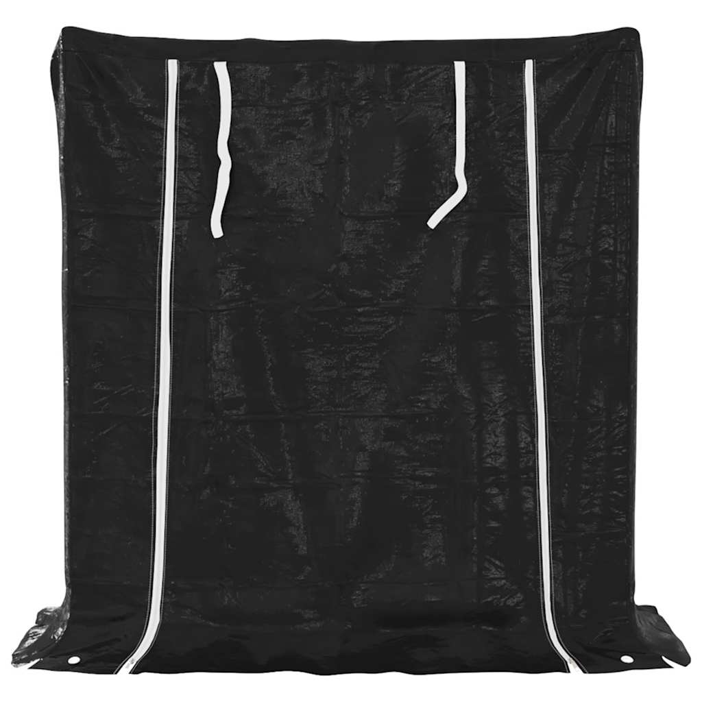 vidaXL Stojak na drewno opałowe z drutem stalowym, 100,5x40,5x110,5 cm