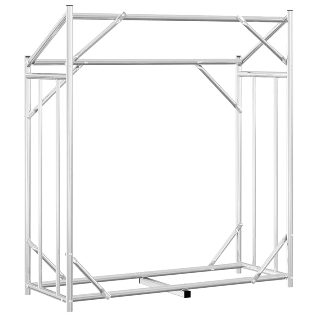 vidaXL Stojak na drewno opałowe z drutem stalowym, 100,5x40,5x110,5 cm