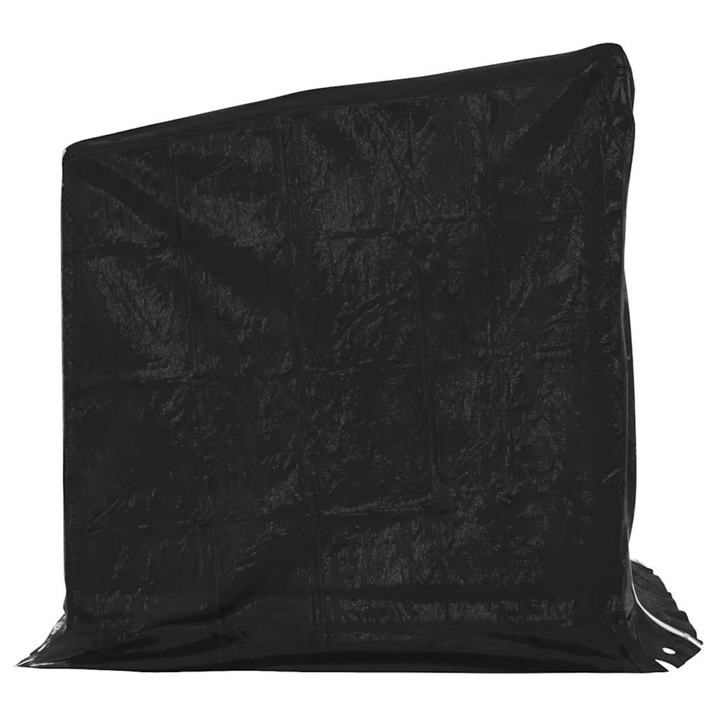 vidaXL Stojak na drewno opałowe z drutem stalowym, 100,5x100,5x110,5cm