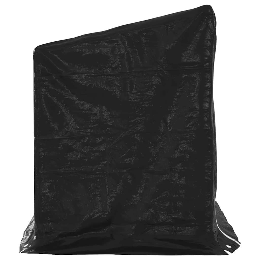 vidaXL Stojak na drewno opałowe z drutem stalowym, 200,5x80,5x110,5 cm