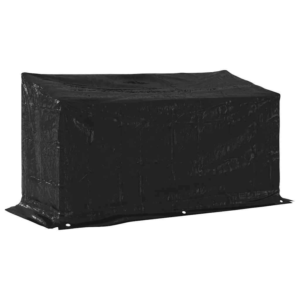 vidaXL Stojak na drewno opałowe z drutem stalowym, 200,5x80,5x110,5 cm