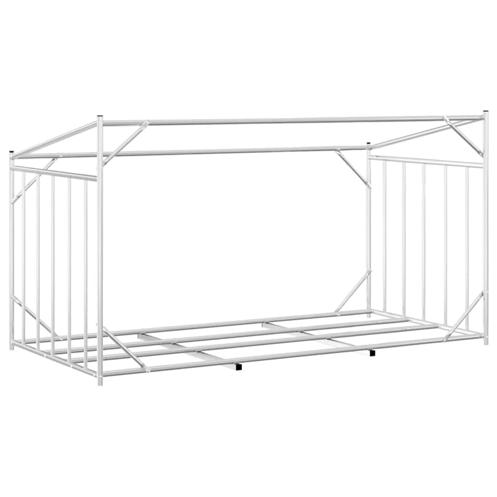 vidaXL Stojak na drewno opałowe z drutem stalowym, 200,5x100,5x110,5cm