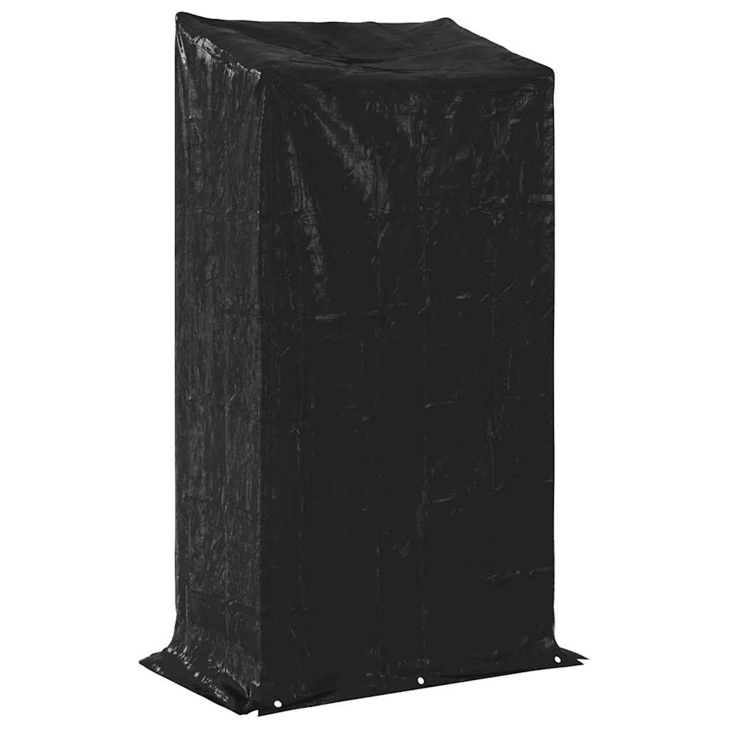 vidaXL Stojak na drewno opałowe z drutem stalowym, 100x60x200 cm
