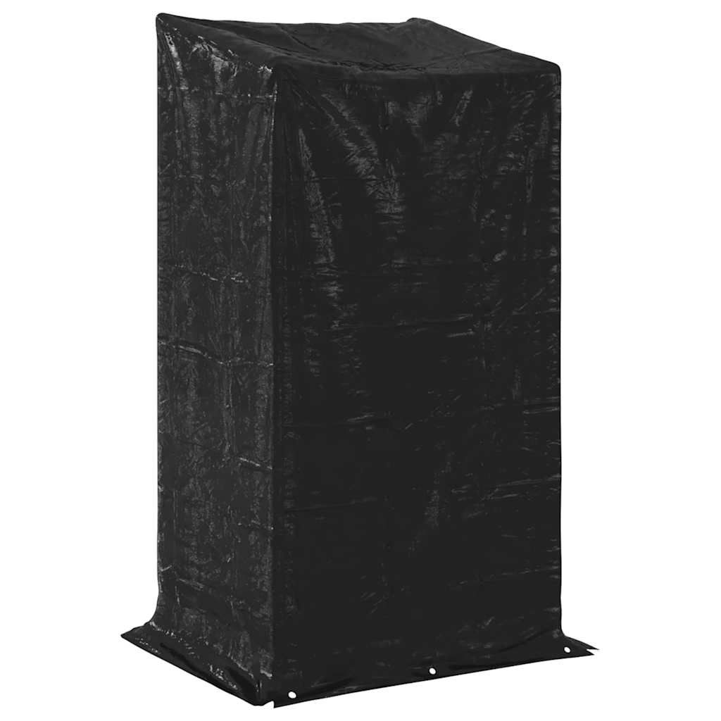 vidaXL Stojak na drewno opałowe z drutem stalowym, 100x80x200 cm