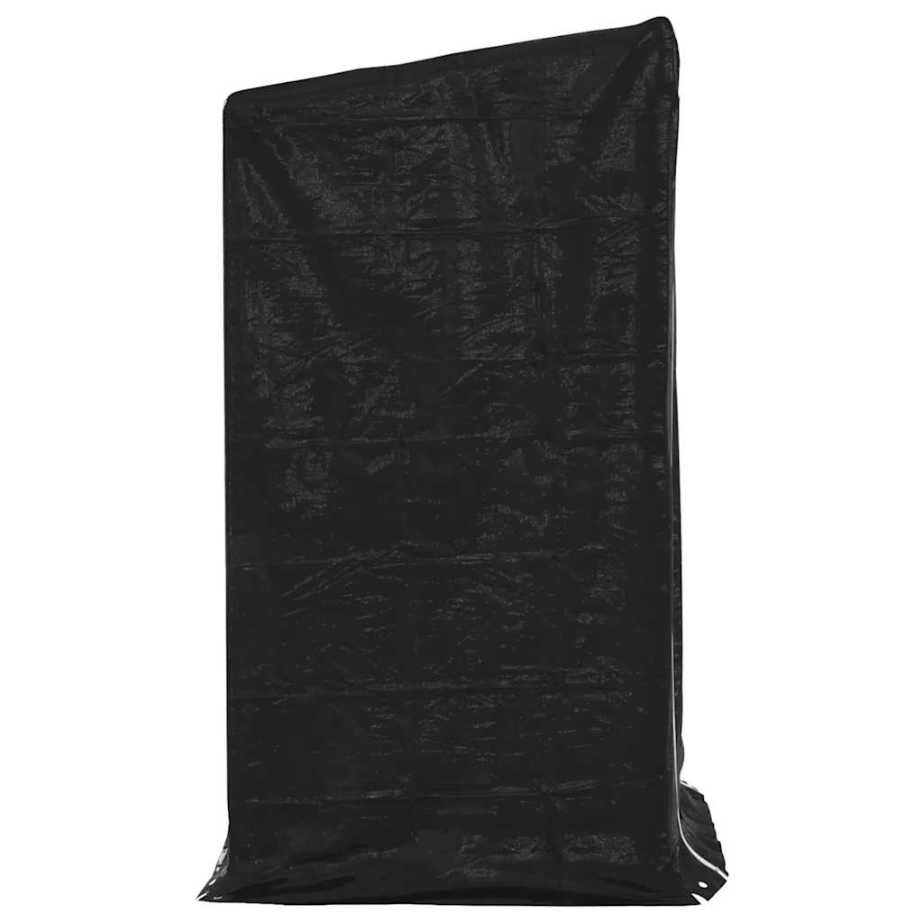 vidaXL Stojak na drewno opałowe z drutem stalowym, 100x100x200 cm