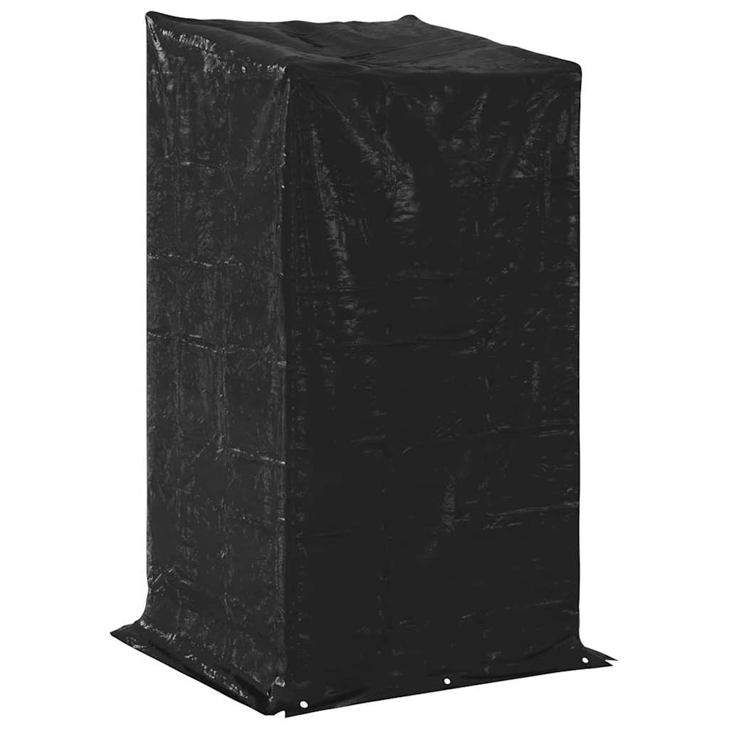 vidaXL Stojak na drewno opałowe z drutem stalowym, 100x100x200 cm