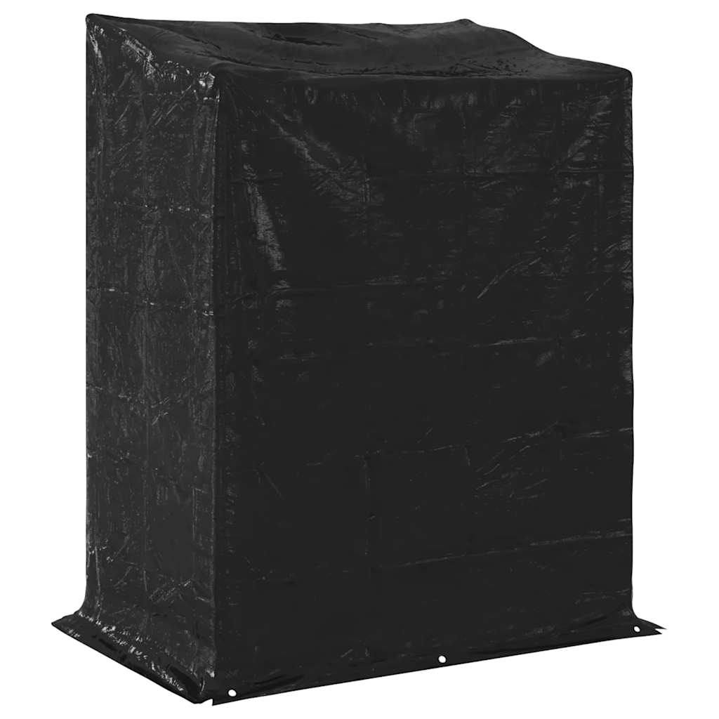 vidaXL Stojak na drewno opałowe z drutem stalowym, 150x100x200 cm
