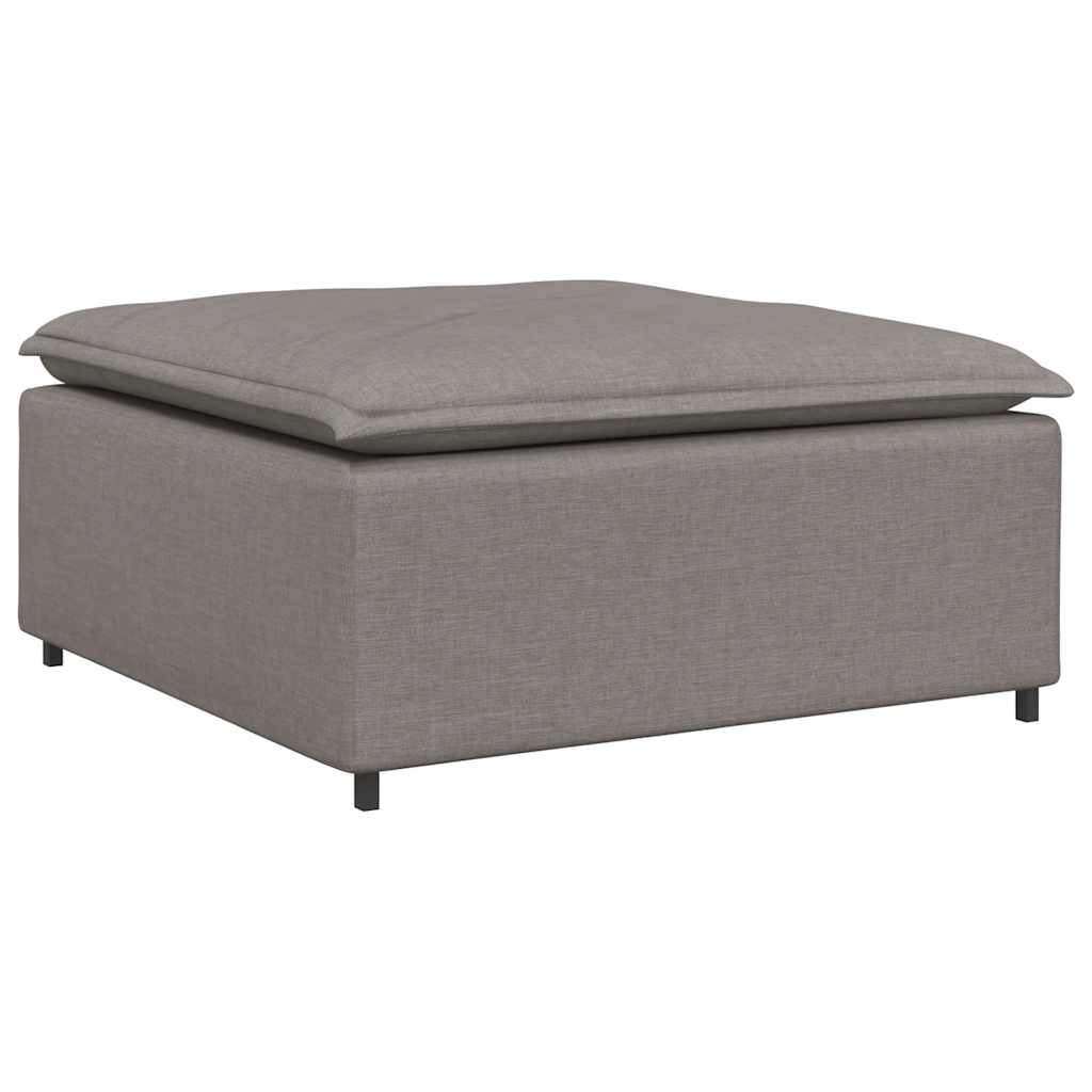 vidaXL Modułowy podnóżek do sofy Taupe 100x100x48 cm
