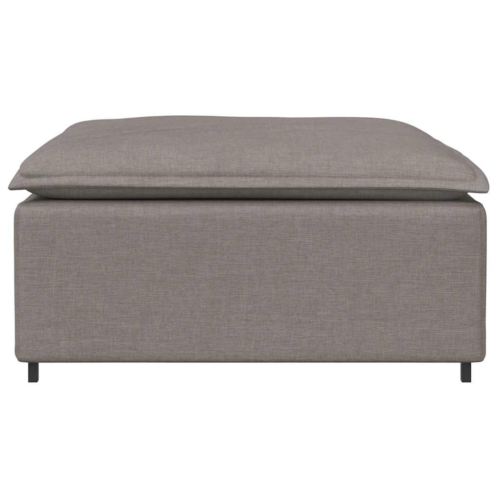 vidaXL Modułowy podnóżek do sofy Taupe 100x100x48 cm